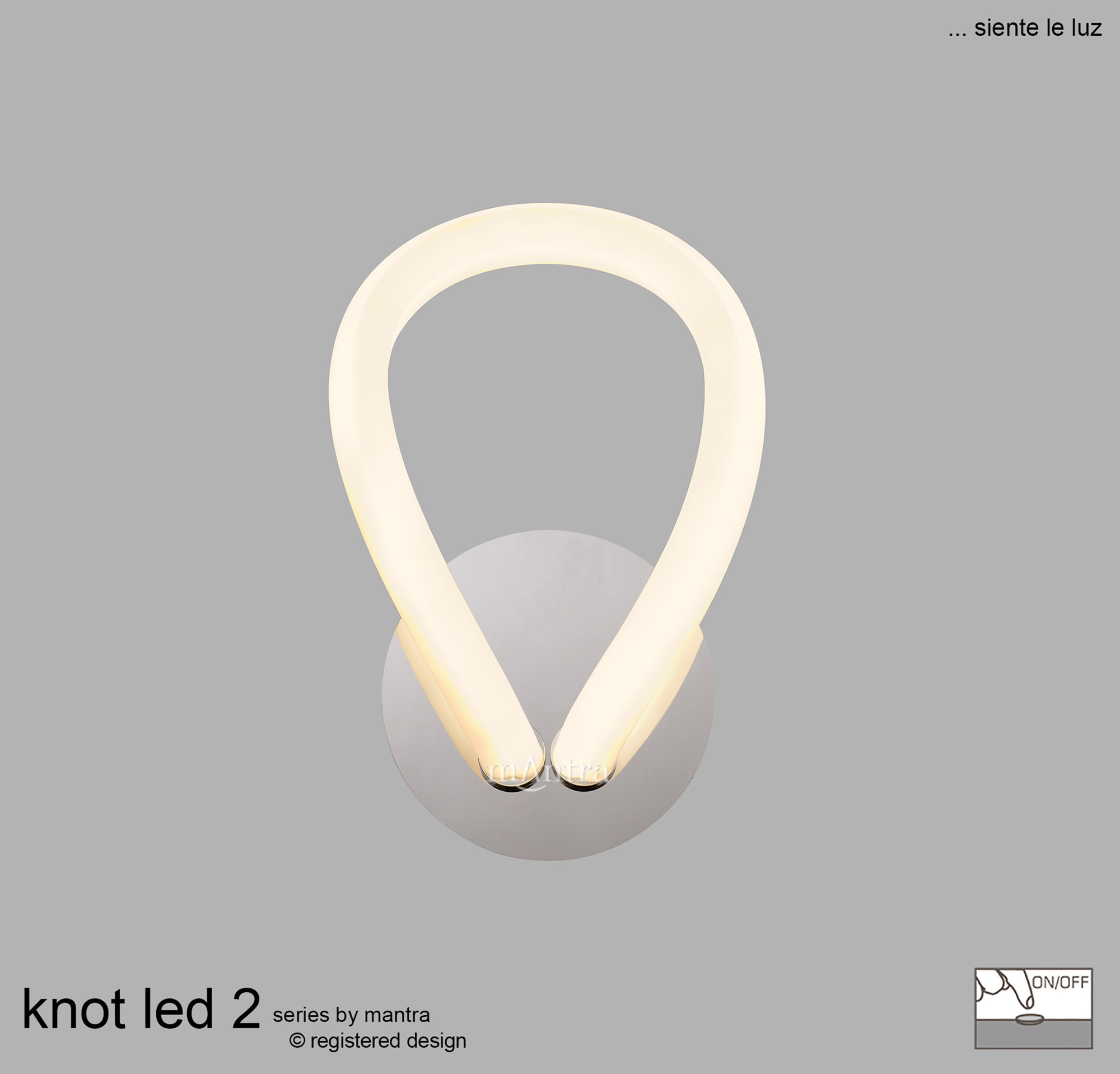 Knot LED II Wall Lights Mantra Modern Wall Lights Knot LED II Wall Lights Mantra Modern Wall Lights